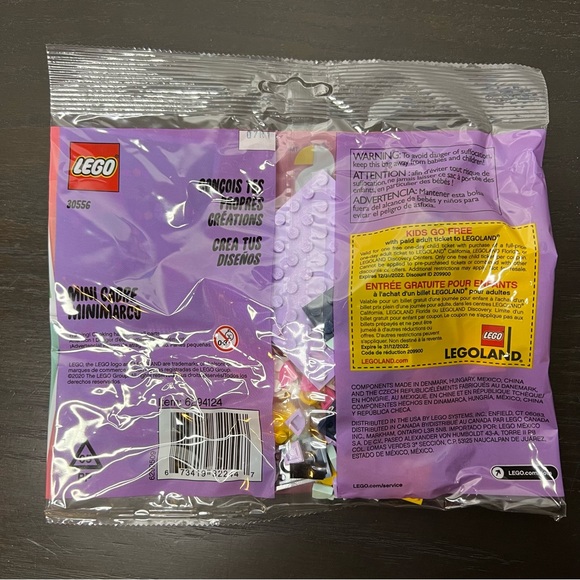 LEGO DOTS ‘Retired’ Mini Frame, #30556, 85 Pieces, NIB - Picture 5 of 6